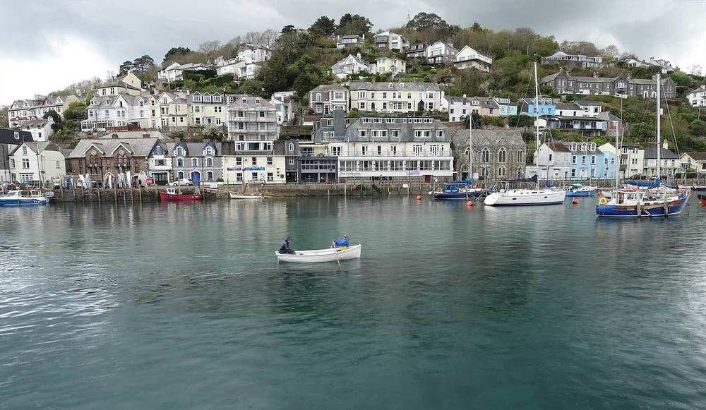 Portbyhan Hotel Looe Exteriör bild
